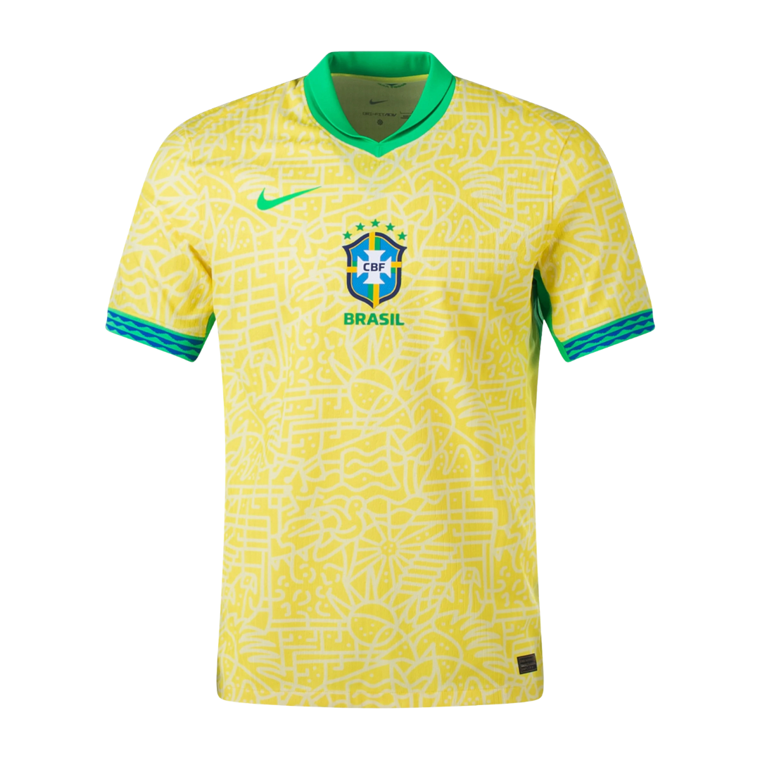 Kaka Signed Brazil FC 2024-25 Soccer Jersey #10 with Beckett COA